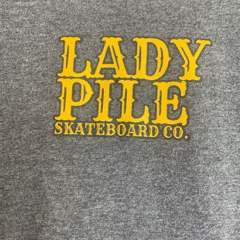 Baseball shirt, by sport-tek, small LADY PILE SKATEBOARD CO, new - Picture 4 of 10